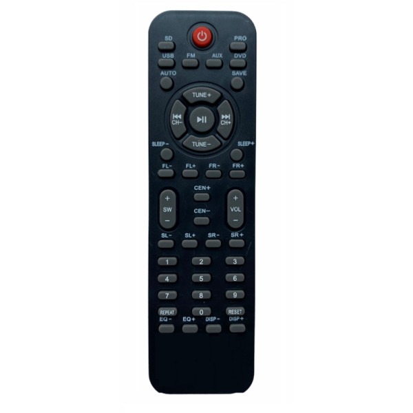 Dropship 12 in 1 Home Theatre Remote, Compatible with Conic, Beston, Deltron, Hybon Home Theatre Remote (Exactly Same Remote will Only Work)