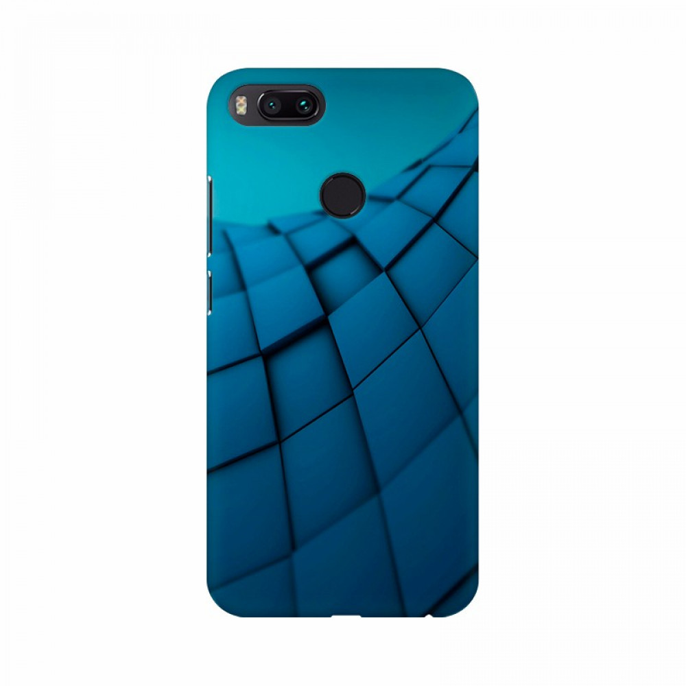 Dropship Blue Color Box Pattern Mobile case cover