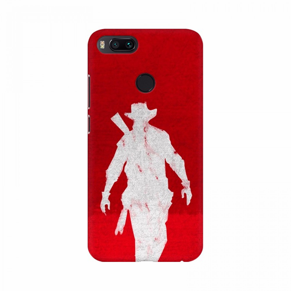 Dropship Red Abstract Man Mobile case cover