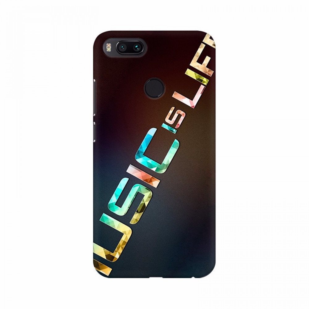 Dropship Music is Life Text Mobile Case Cover