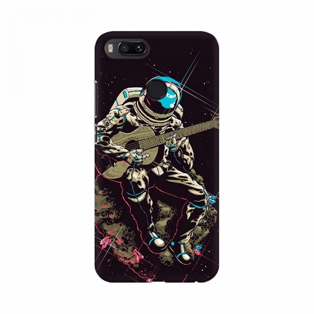 Dropship Music illustration at Space Mobile Case Cover