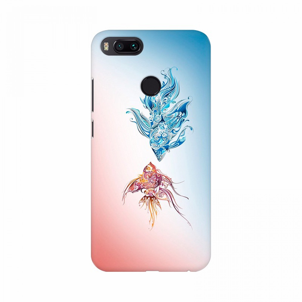Dropship Two Fish With pattern layout Mobile Case Cover