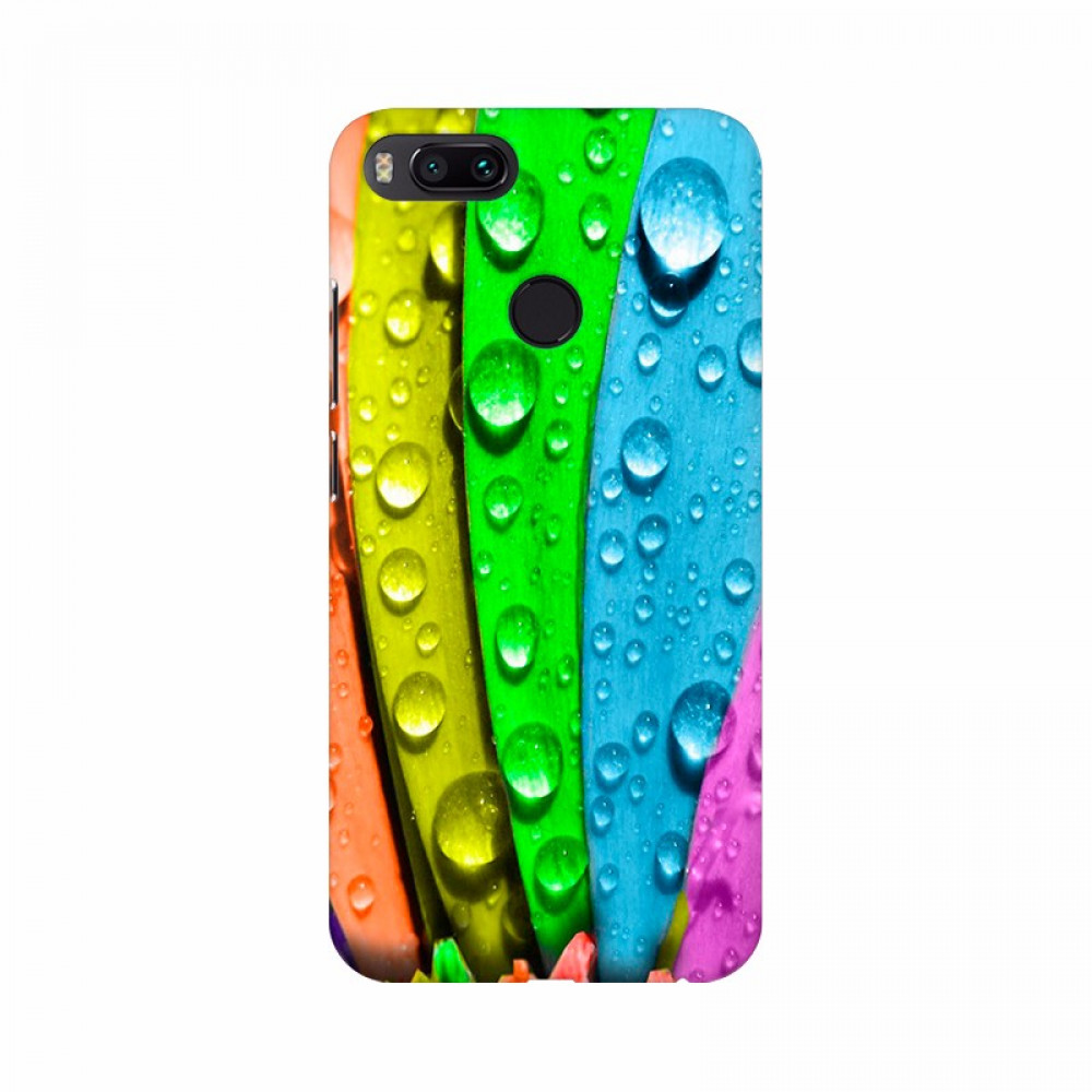 Dropship Different Color Leaves with waterdrops Mobile Case Cover