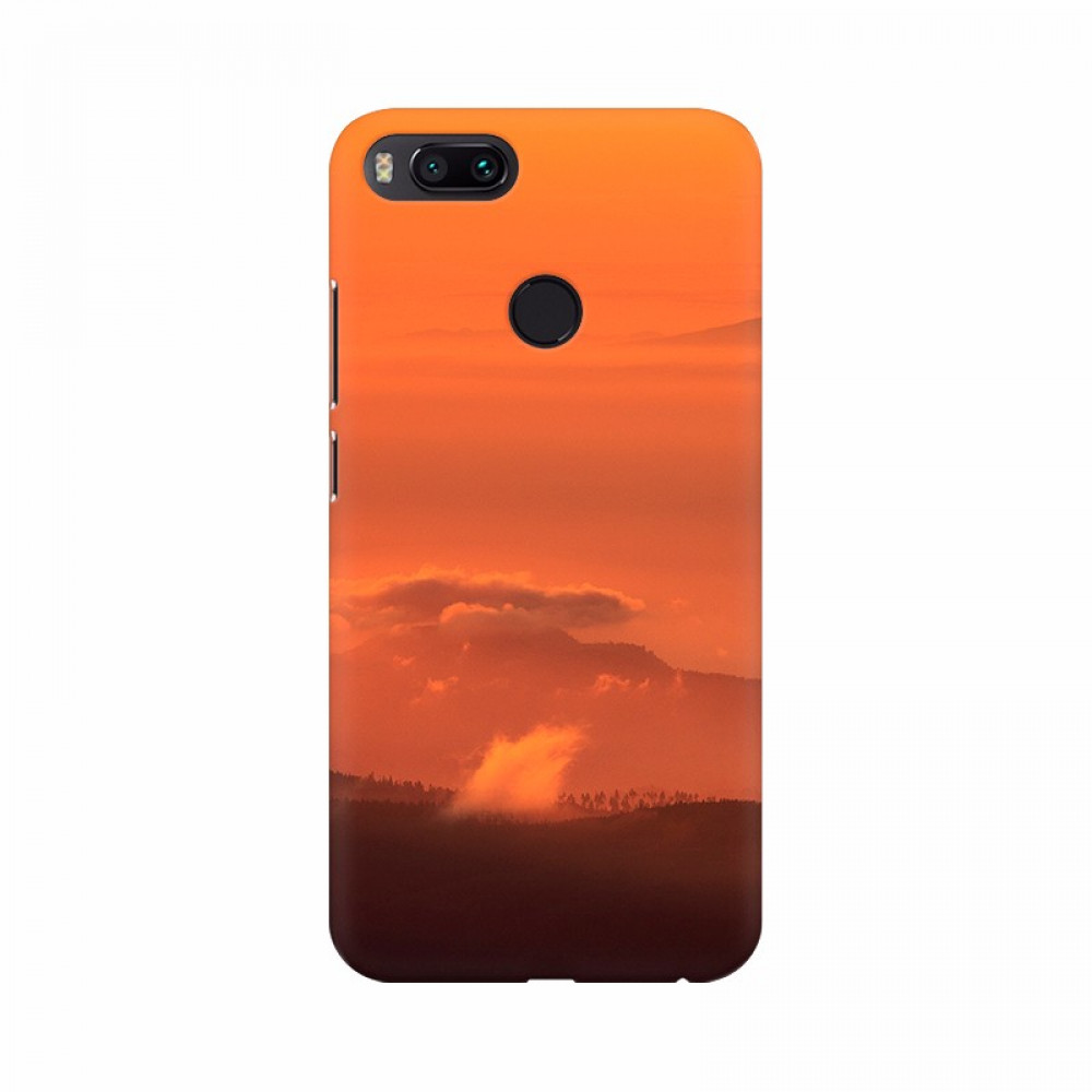 Dropship Orange Color Sunset Background Mobile Case Cover