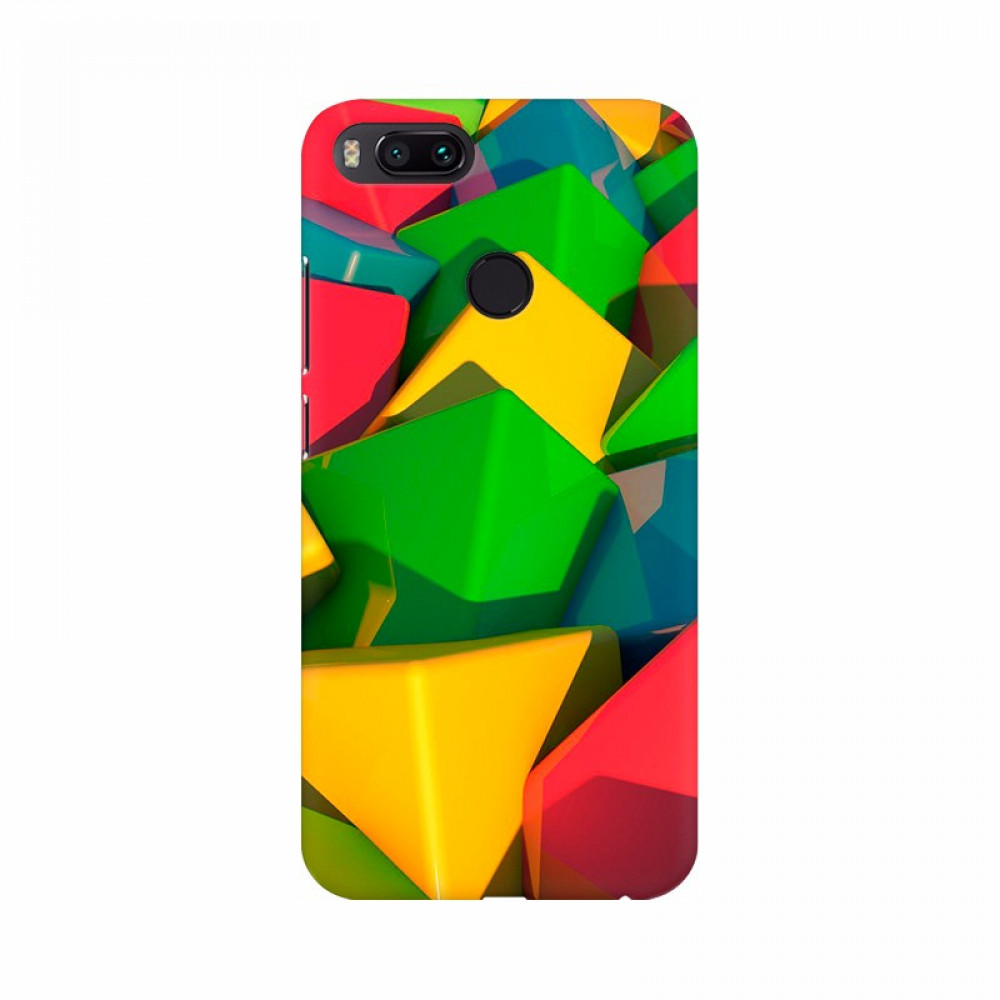 Colorful Puzzle Cube Mobile Case Cover