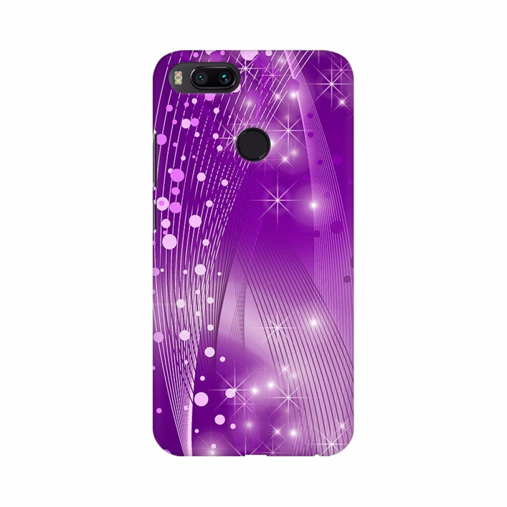 Dropship Purple Light Gliterring Mobile Case Cover