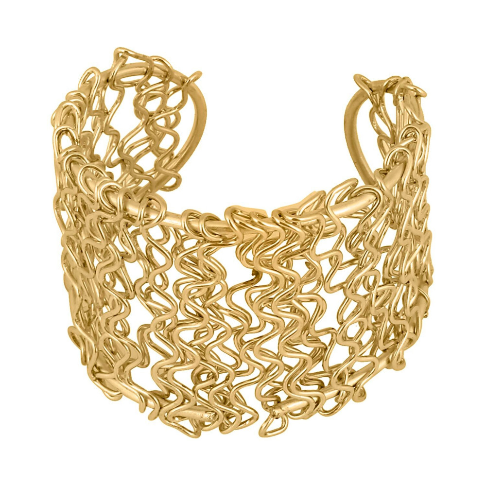 Dropship Women's Oxidized Gold plated  Bracelet-Gold