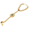 Dropship Women's Gold Plated  Hand Thong Bracelet-Gold