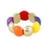 Dropship Women's Gold Plated  Charm Bracelet-Multi