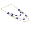 Dropship Blue Beads Fashion Necklace