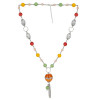 Dropship Stone Beads Fashion Silver Necklace 