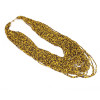 Dropship Yellow Multi Layer Beads Necklace
