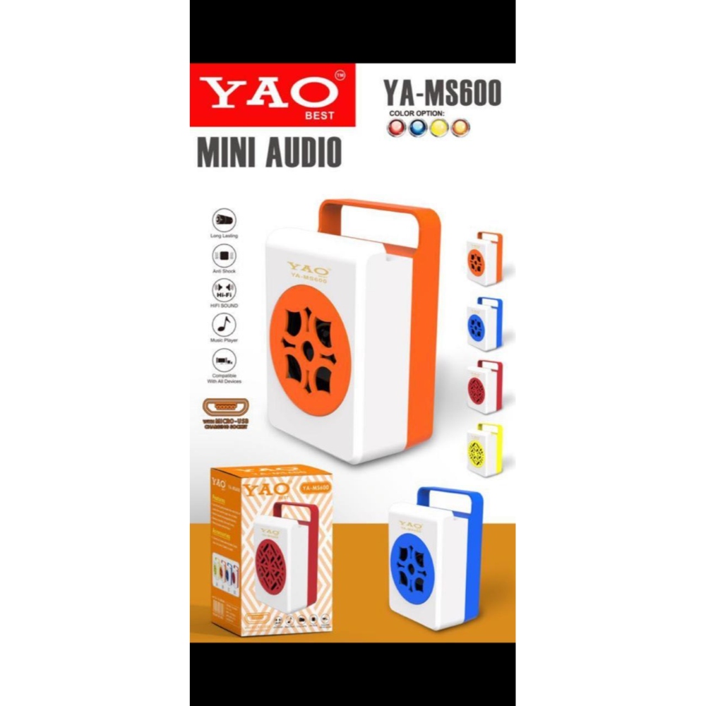 Dropship YAO Portable Speaker MS-600