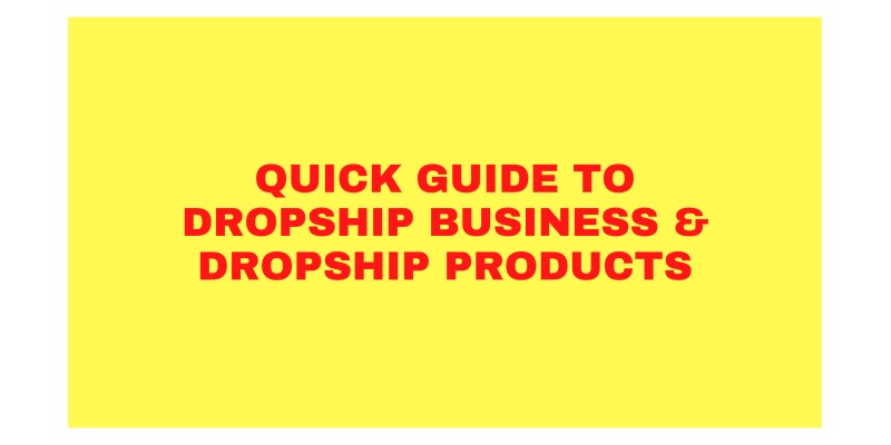 Guide to Dropship & Dropship Products in India